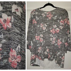 Large Sweater with Lace Open back